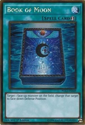 Book of Moon (Gold Rare) (PGL2-EN049) - Premium Gold: Return of the Bling 1st Edition