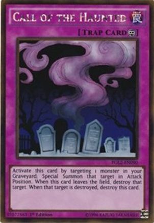 Call of the Haunted (Gold Rare) (PGL2-EN090) - Premium Gold: Return of the Bling 1st Edition