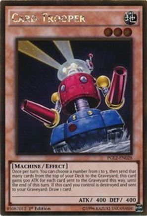 Card Trooper (Gold Rare) (PGL2-EN028) - Premium Gold: Return of the Bling Unlimited