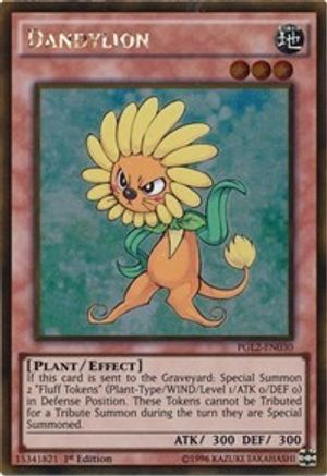 Dandylion (Gold Rare) (PGL2-EN030) - Premium Gold: Return of the Bling Unlimited