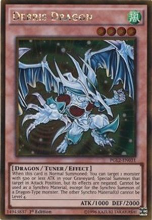 Debris Dragon (Gold Rare) (PGL2-EN031) - Premium Gold: Return of the Bling 1st Edition