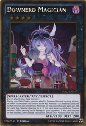 Downerd Magician (Gold Rare) (PGL2-EN047) - Premium Gold: Return of the Bling Unlimited