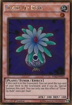 Glow-Up Bulb (Gold Rare) (PGL2-EN033) - Premium Gold: Return of the Bling 1st Edition