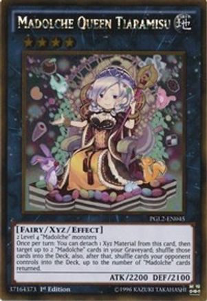 Madolche Queen Tiaramisu (Gold Rare) (PGL2-EN045) - Premium Gold: Return of the Bling Unlimited