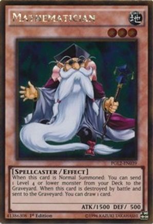 Mathematician (Gold Rare) (PGL2-EN039) - Premium Gold: Return of the Bling Unlimited