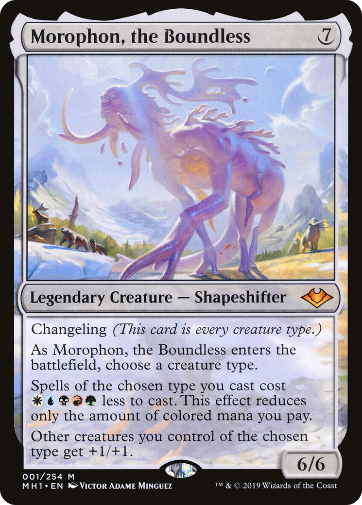 Morophon, the Boundless (MH1-001) [Modern Horizons]