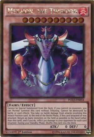 Metaion, the Timelord (Gold Rare) (PGL2-EN034) - Premium Gold: Return of the Bling Unlimited