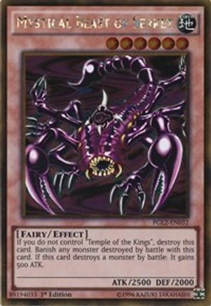 Mystical Beast of Serket (Gold Rare) (PGL2-EN032) - Premium Gold: Return of the Bling Unlimited