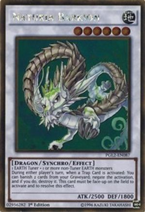 Naturia Barkion (Gold Rare) (PGL2-EN087) - Premium Gold: Return of the Bling Unlimited