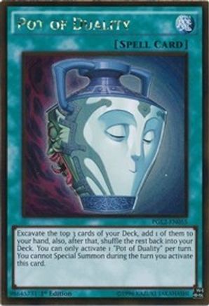 Pot of Duality (Gold Rare) (PGL2-EN055) - Premium Gold: Return of the Bling Unlimited