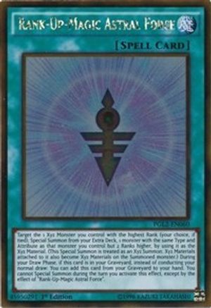 Rank-Up-Magic Astral Force (Gold Rare) (PGL2-EN060) - Premium Gold: Return of the Bling Unlimited