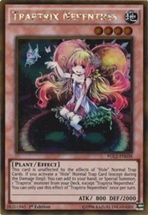 Traptrix Nepenthes (Gold Rare) (PGL2-EN038) - Premium Gold: Return of the Bling Unlimited