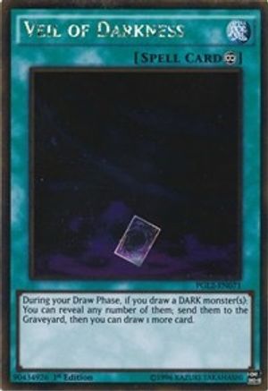 Veil of Darkness (Gold Rare) (PGL2-EN071) - Premium Gold: Return of the Bling 1st Edition