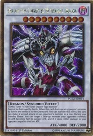 Dragocytos Corrupted Nethersoul Dragon (Gold Secret Rare) (PGL2-EN014) - Premium Gold: Return of the Bling Unlimited