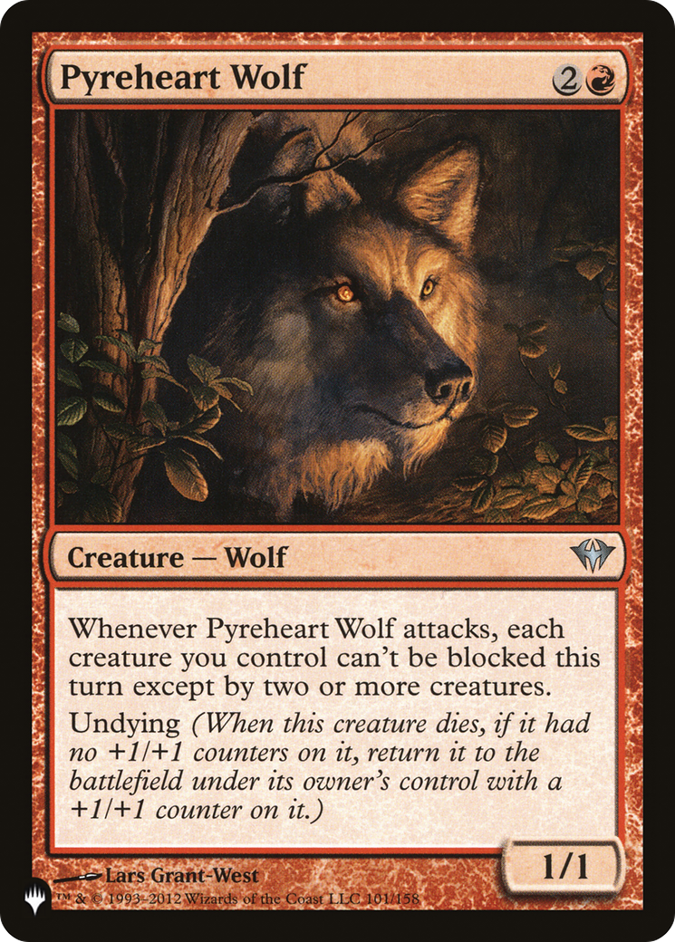 Pyreheart Wolf (LIST-101/158) [The List]