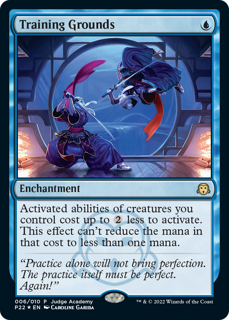 Training Grounds (JDG-006) [Judge Gift Cards 2022] Foil