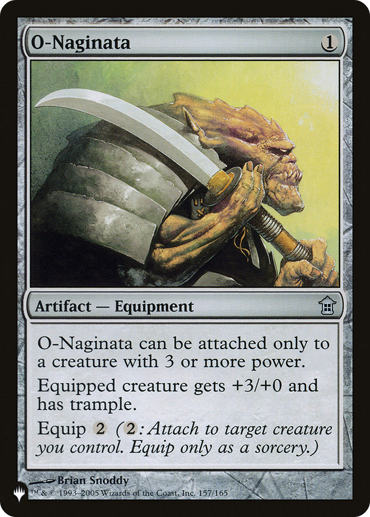 O-Naginata (LIST-157/165) [The List]