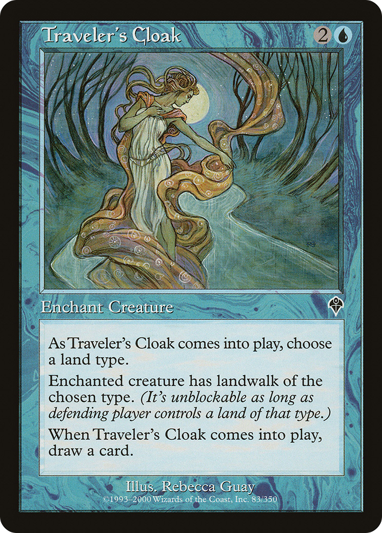 Traveler's Cloak (INV-083) [Invasion] Foil