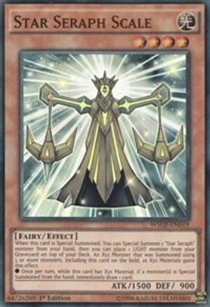 Star Seraph Scale (Super Rare) (WSUP-EN019) - World Superstars 1st Edition
