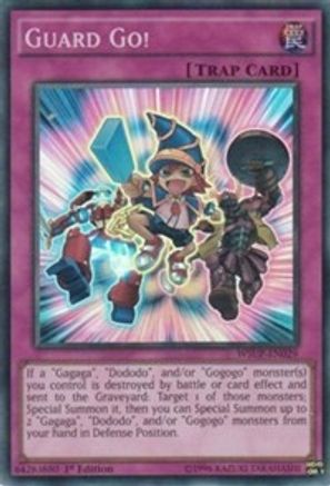 Guard Go! (Super Rare) (WSUP-EN029) - World Superstars 1st Edition