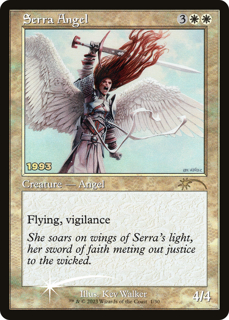 Serra Angel (30A-P-001) [30th Anniversary Play Promos] Foil