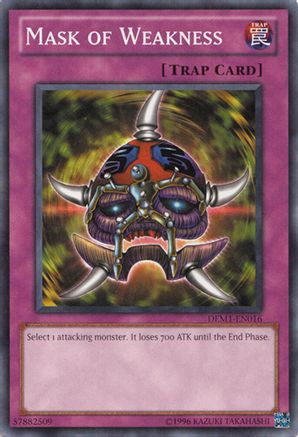 Mask of Weakness (Common) (DEM1-EN016) - Demo Pack Unlimited