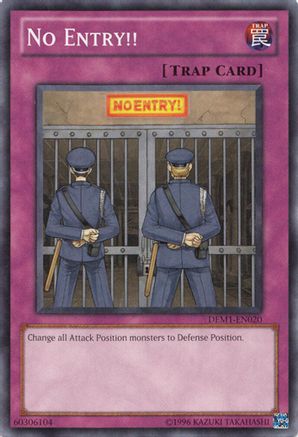 No Entry!! (Common) (DEM1-EN020) - Demo Pack Unlimited