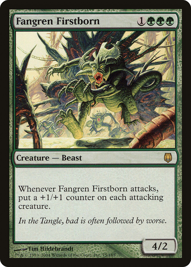 Fangren Firstborn (DST-075) [Darksteel] Foil