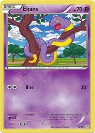 Ekans (16/30) [XY Trainer Kit Sylveon & Noivern] - Common