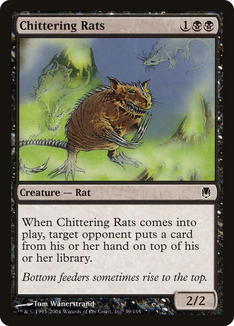 Chittering Rats (DST-039) [Darksteel]