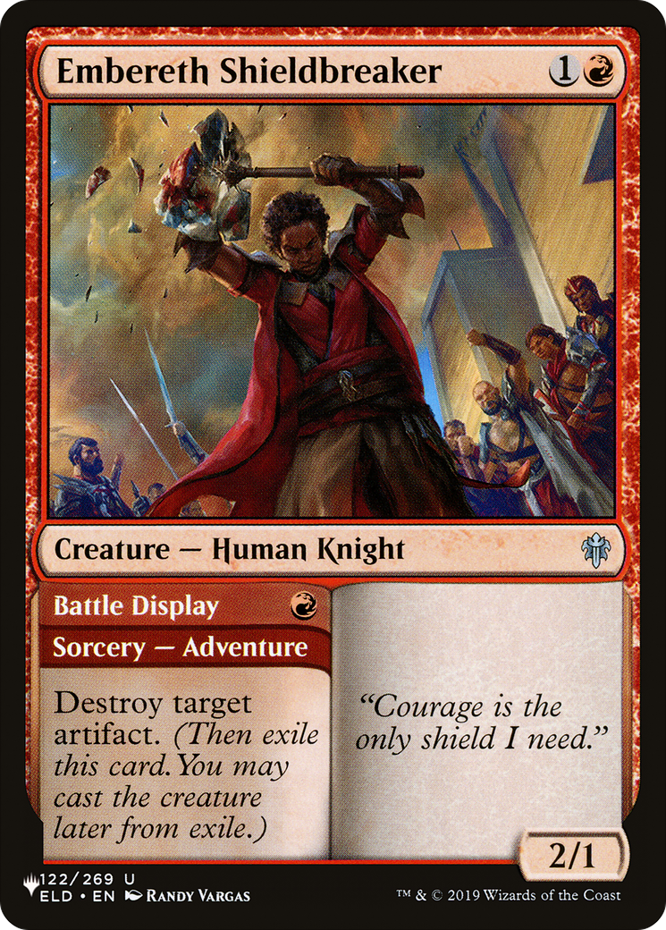 Embereth Shieldbreaker (LIST-122/269) [The List]