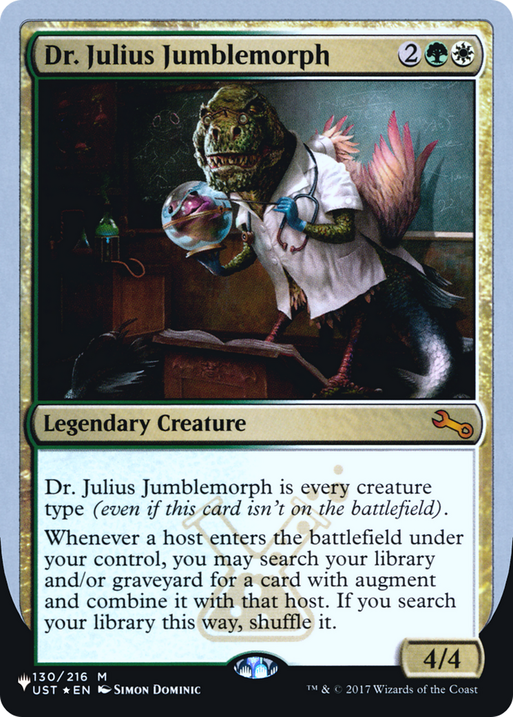 Dr. Julius Jumblemorph (LIST-130/216) [The List (Unfinity Foil Edition)] Foil