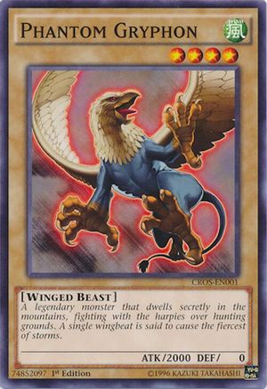 Phantom Gryphon (Common) (CROS-EN001) - Crossed Souls Unlimited