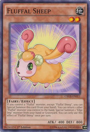 Fluffal Sheep (Common) (CROS-EN011) - Crossed Souls Unlimited