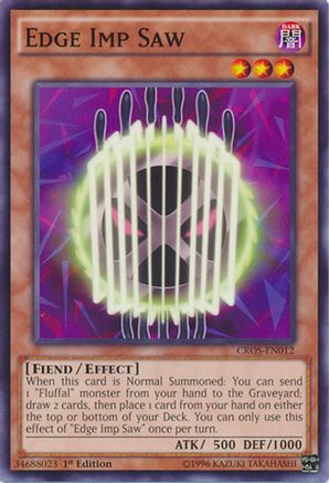 Edge Imp Saw (Common) (CROS-EN012) - Crossed Souls Unlimited