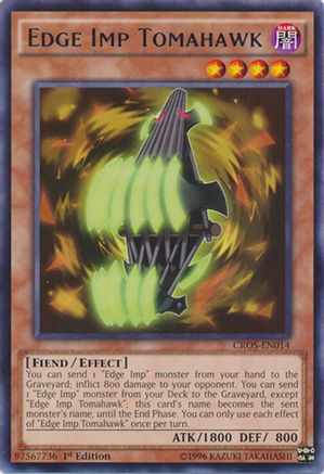 Edge Imp Tomahawk (Rare) (CROS-EN014) - Crossed Souls Unlimited