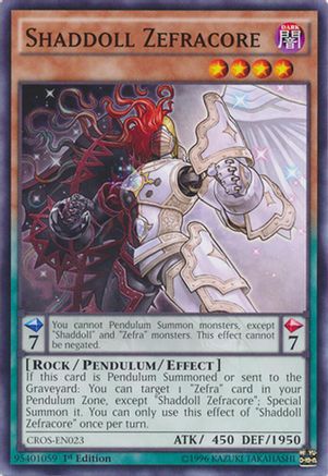 Shaddoll Zefracore (Common) (CROS-EN023) - Crossed Souls Unlimited