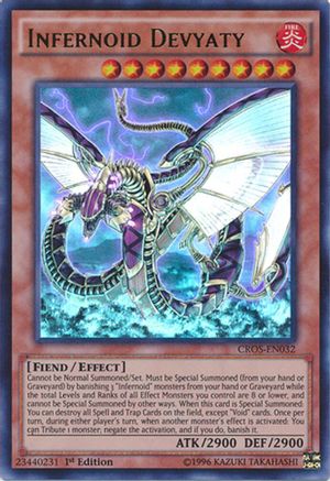 Infernoid Devyaty (Ultra Rare) (CROS-EN032) - Crossed Souls 1st Edition