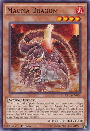 Magma Dragon (Common) (CROS-EN034) - Crossed Souls Unlimited