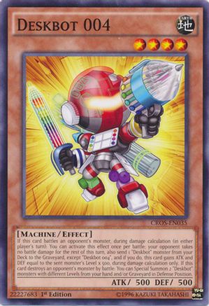Deskbot 004 (Common) (CROS-EN035) - Crossed Souls 1st Edition