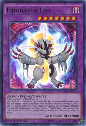Frightfur Leo (Super Rare) (CROS-EN041) - Crossed Souls 1st Edition