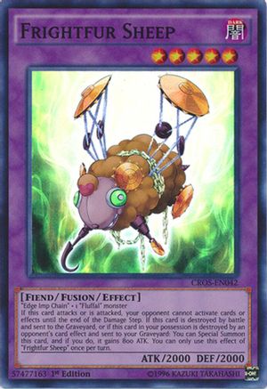 Frightfur Sheep (Super Rare) (CROS-EN042) - Crossed Souls 1st Edition