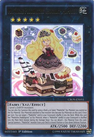 Madolche Puddingcess Chocolat-a-la-Mode (Ultra Rare) (CROS-EN051) - Crossed Souls 1st Edition