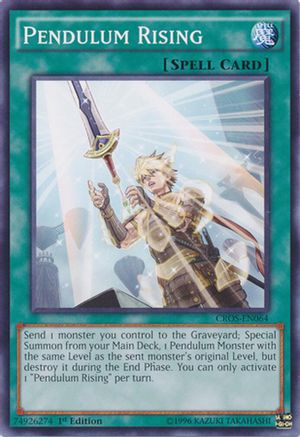 Pendulum Rising (Common) (CROS-EN064) - Crossed Souls Unlimited