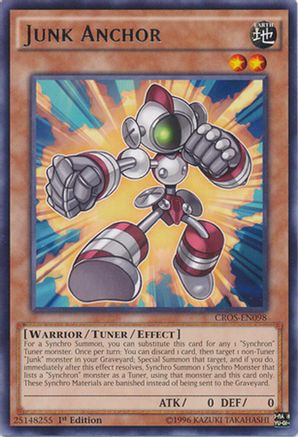 Junk Anchor (Rare) (CROS-EN098) - Crossed Souls Unlimited