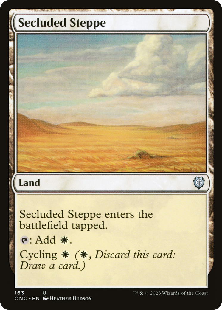 Secluded Steppe [Commander: Phyrexia: All Will Be One]