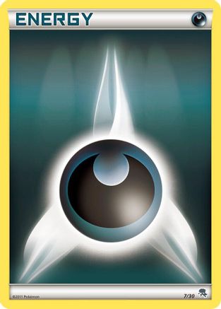 Darkness Energy (#7) (7/30) [BW Trainer Kit Excadrill & Zoroark] - Common