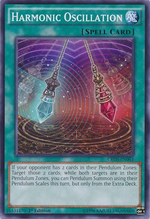 Harmonic Oscillation (Common) (CROS-EN063) - Crossed Souls 1st Edition