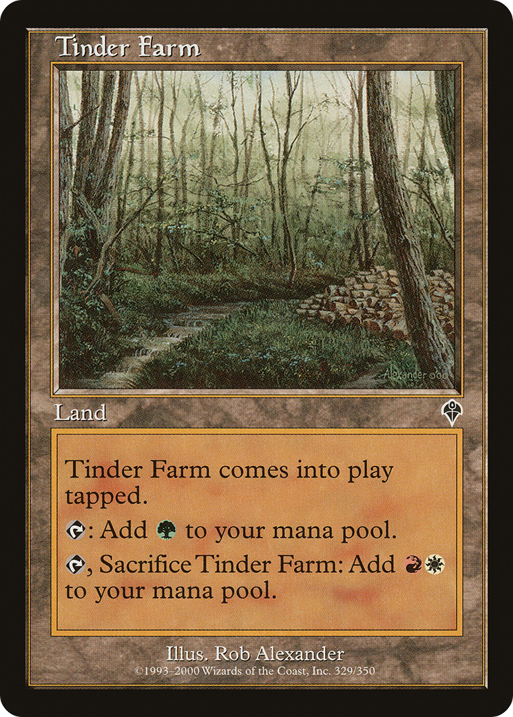 Tinder Farm (INV-329) [Invasion] Foil
