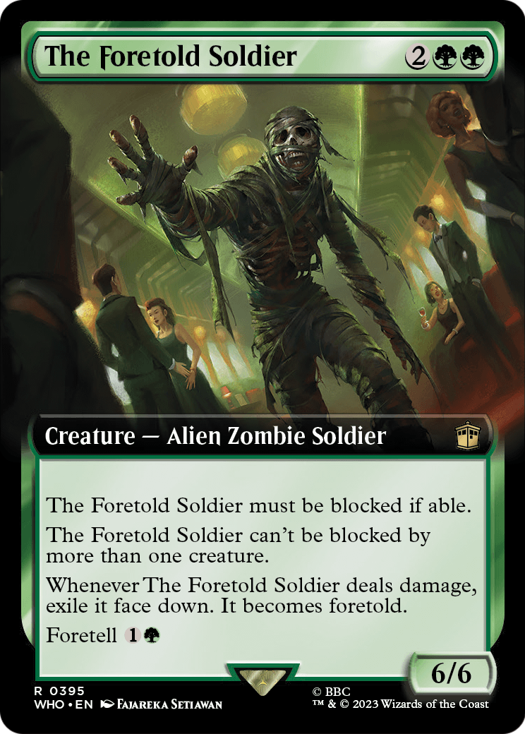 The Foretold Soldier (Extended Art) (WHO-395) [Doctor Who]